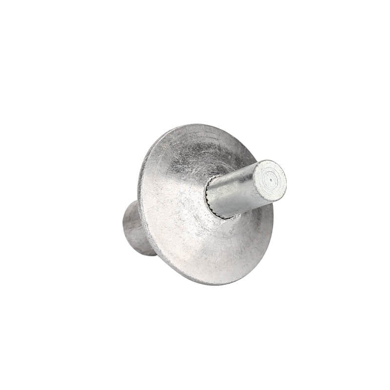 Round head break mandrel rivets