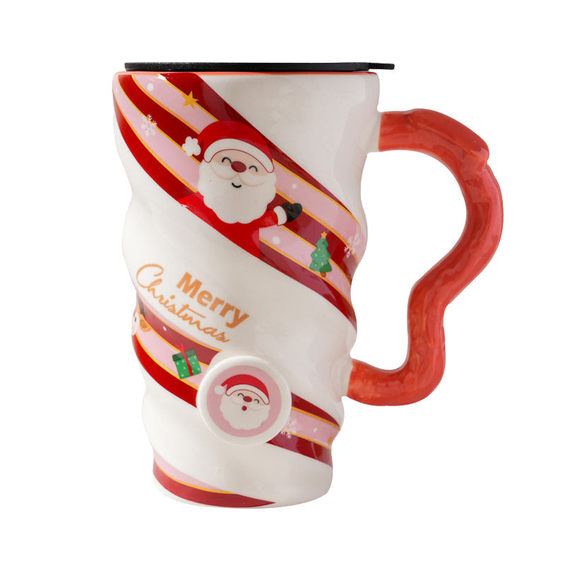 Christmas Spiral Shaped Mug