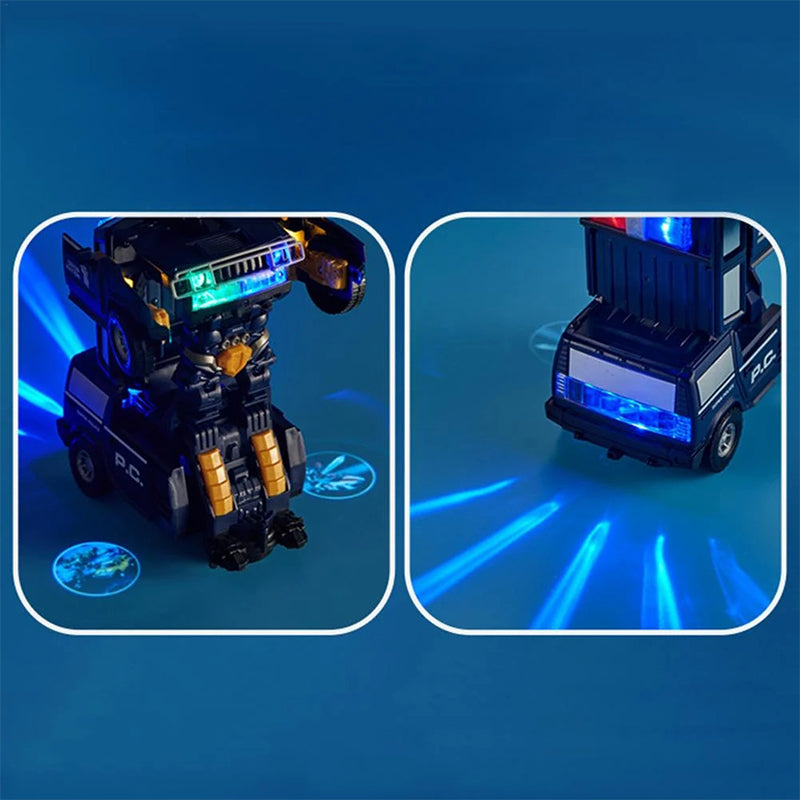 Transforming Robot Model Toy Car