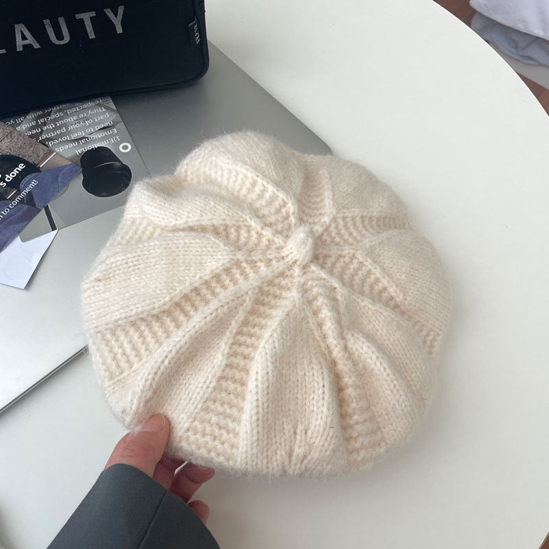 Hand Knitted Pumpkin Hat