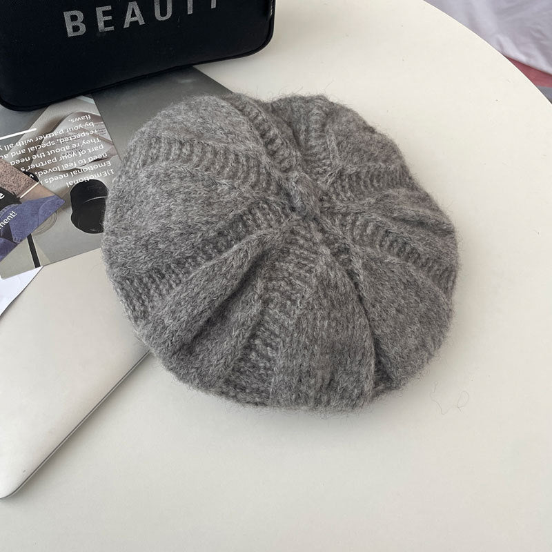 Hand Knitted Pumpkin Hat