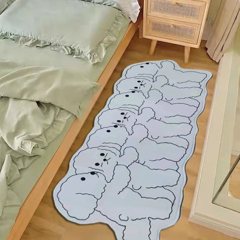Thick Cashmere Bedside Carpet