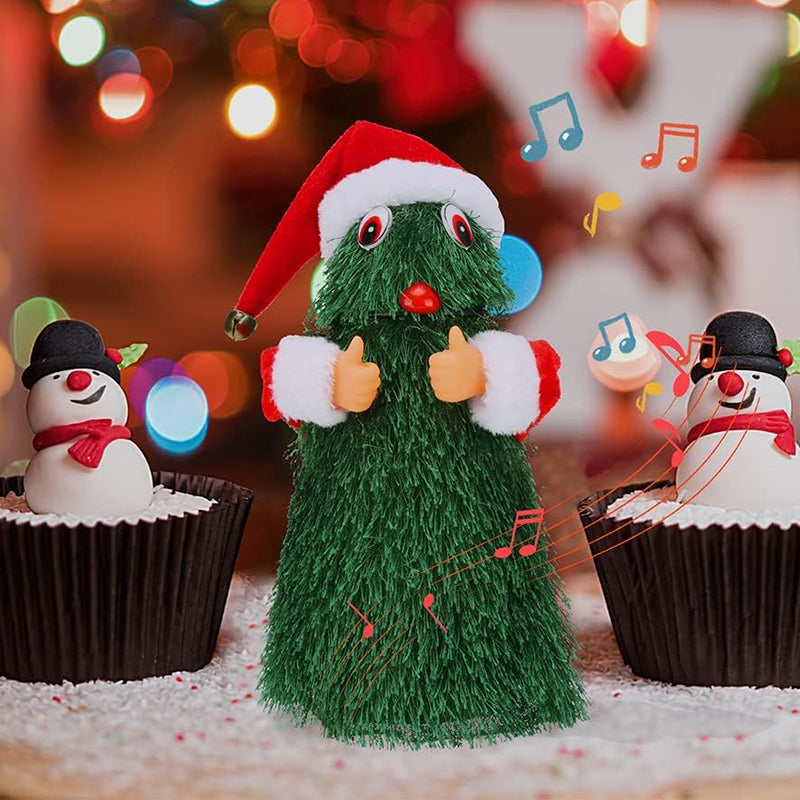 Electric Chimney Climbing Santa Claus Musical Toys