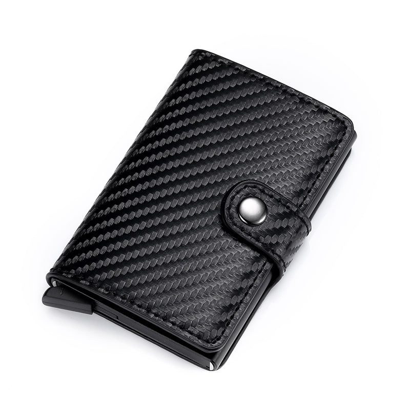 RFID Carbon Fiber Card Holder Wallet