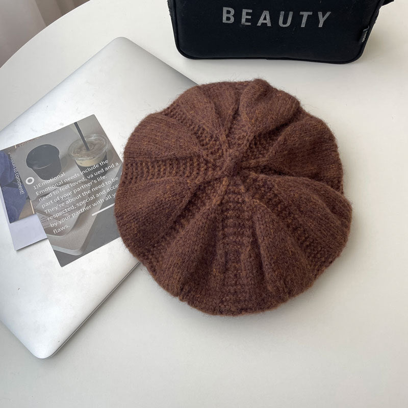 Hand Knitted Pumpkin Hat