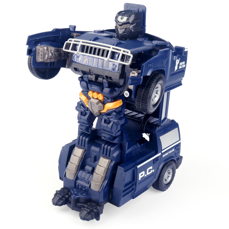 Transforming Robot Model Toy Car