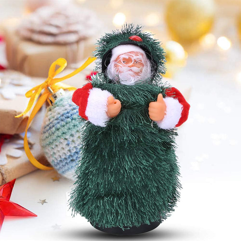 Electric Chimney Climbing Santa Claus Musical Toys