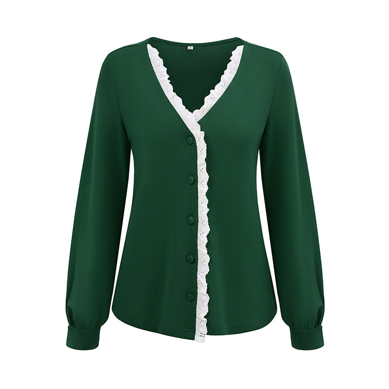 Long Sleeve Knitted Shirt