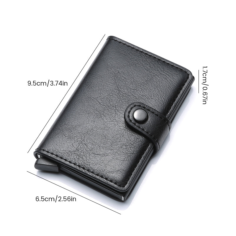 RFID Carbon Fiber Card Holder Wallet