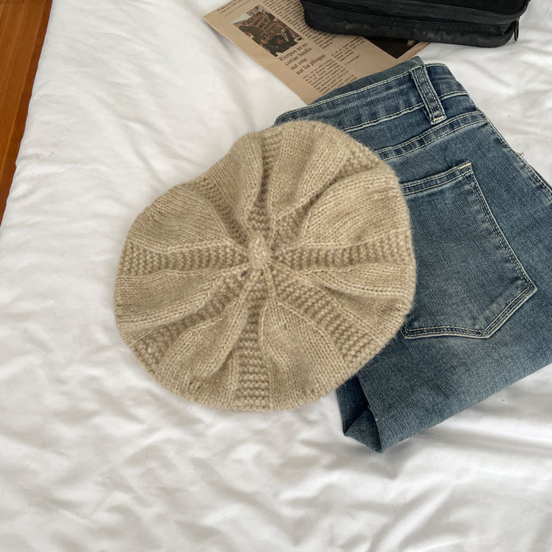 Hand Knitted Pumpkin Hat