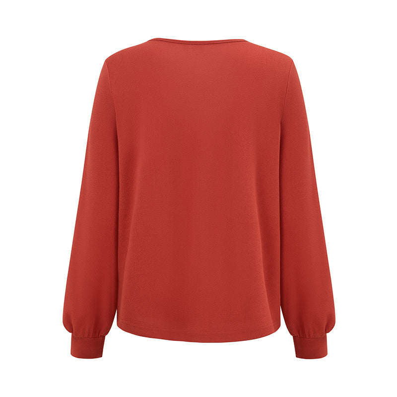 Long Sleeve Knitted Shirt