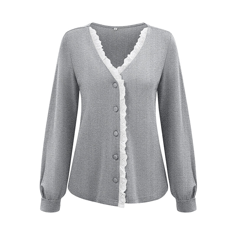 Long Sleeve Knitted Shirt