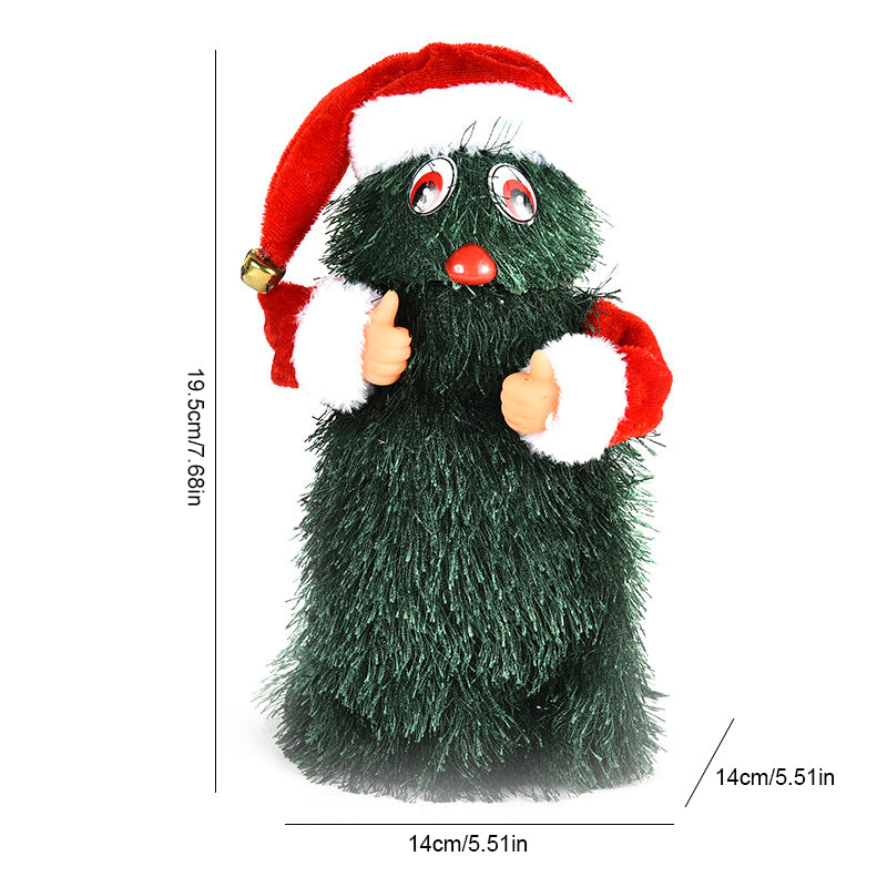 Electric Chimney Climbing Santa Claus Musical Toys