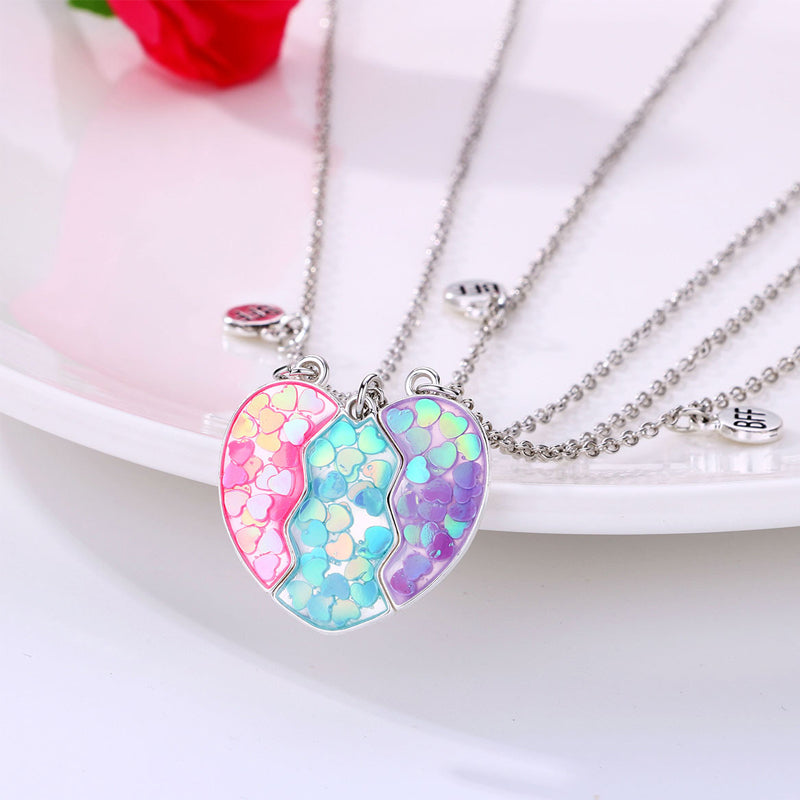 3 Piece Magnetic Necklace Best Friends