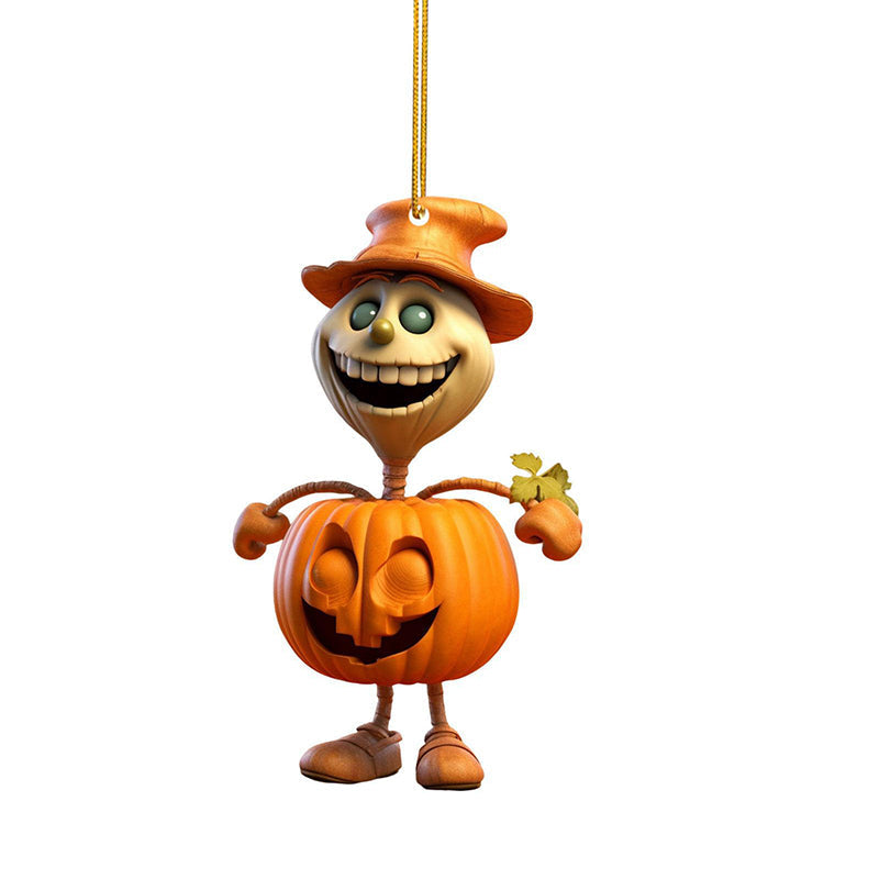 Halloween Pumpkin Pendant