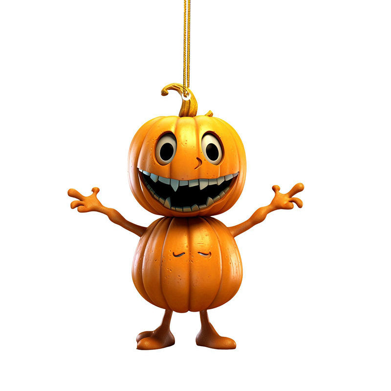 Halloween Pumpkin Pendant