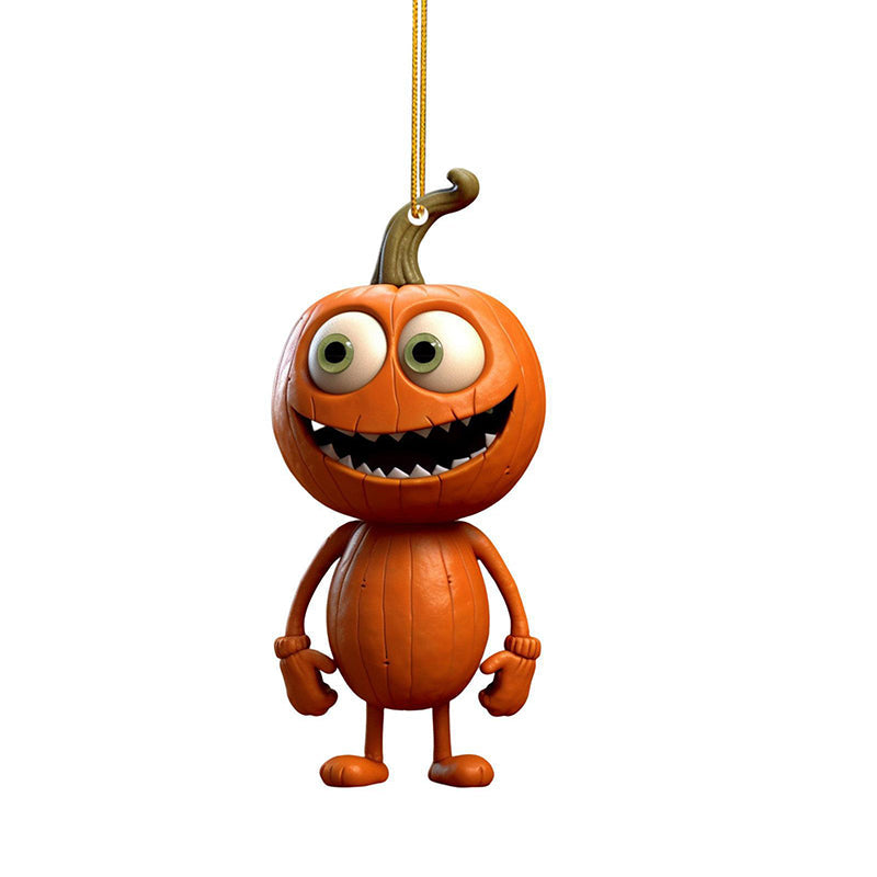 Halloween Pumpkin Pendant