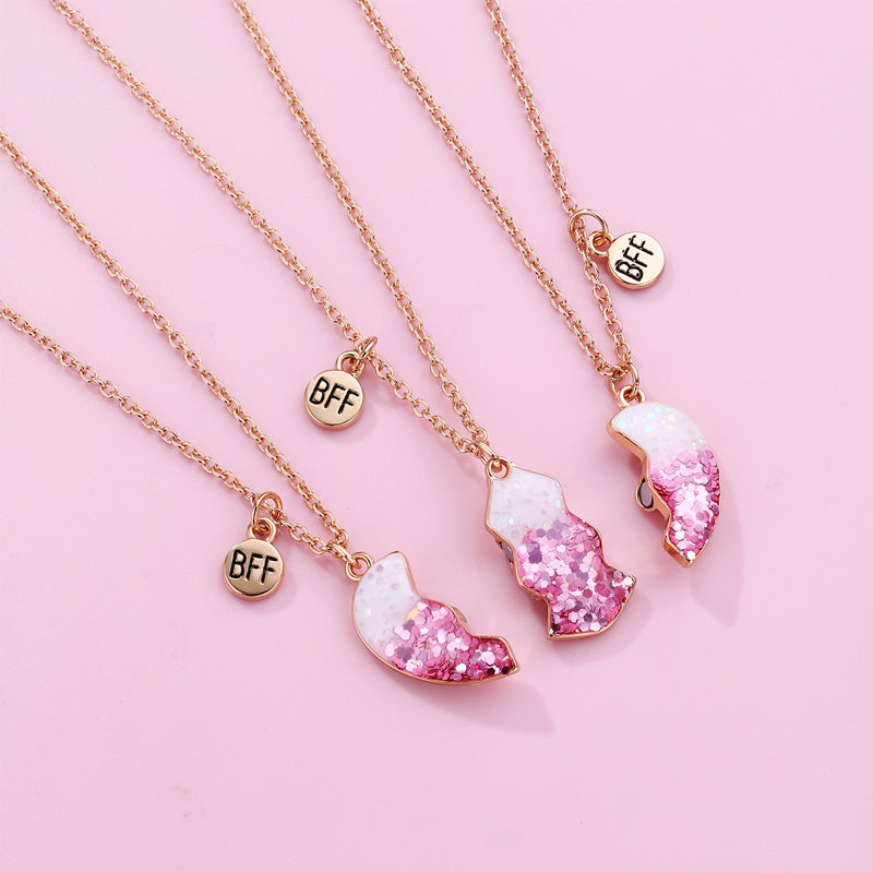 3 Piece Magnetic Necklace Best Friends