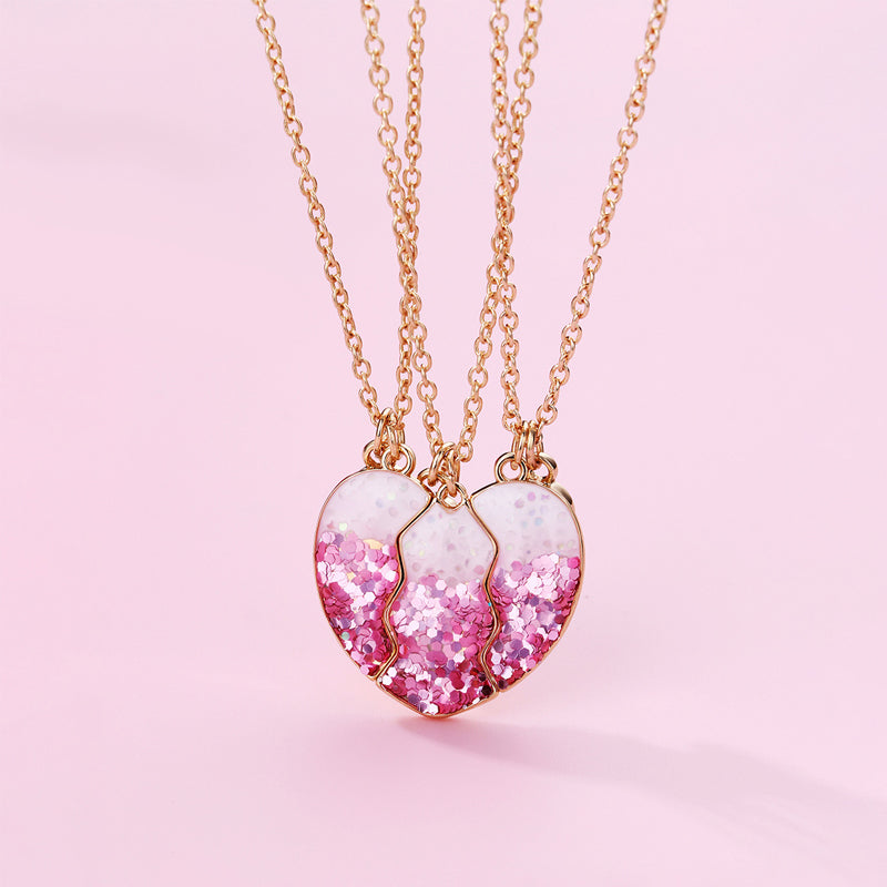 3 Piece Magnetic Necklace Best Friends