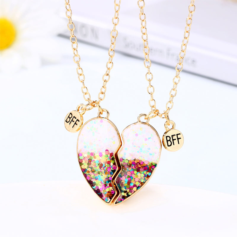 3 Piece Magnetic Necklace Best Friends