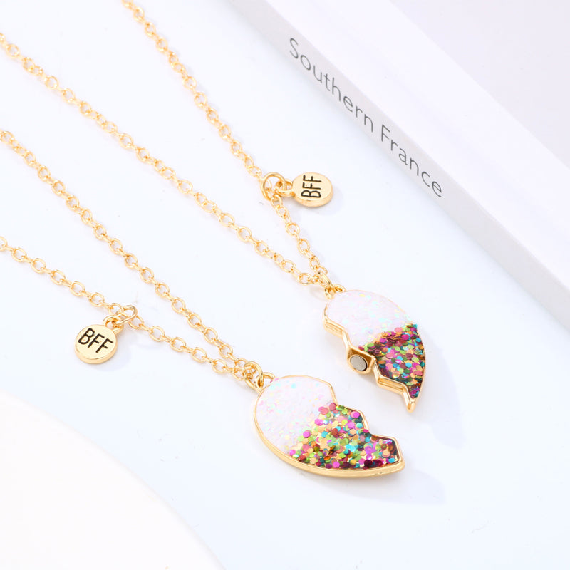 3 Piece Magnetic Necklace Best Friends