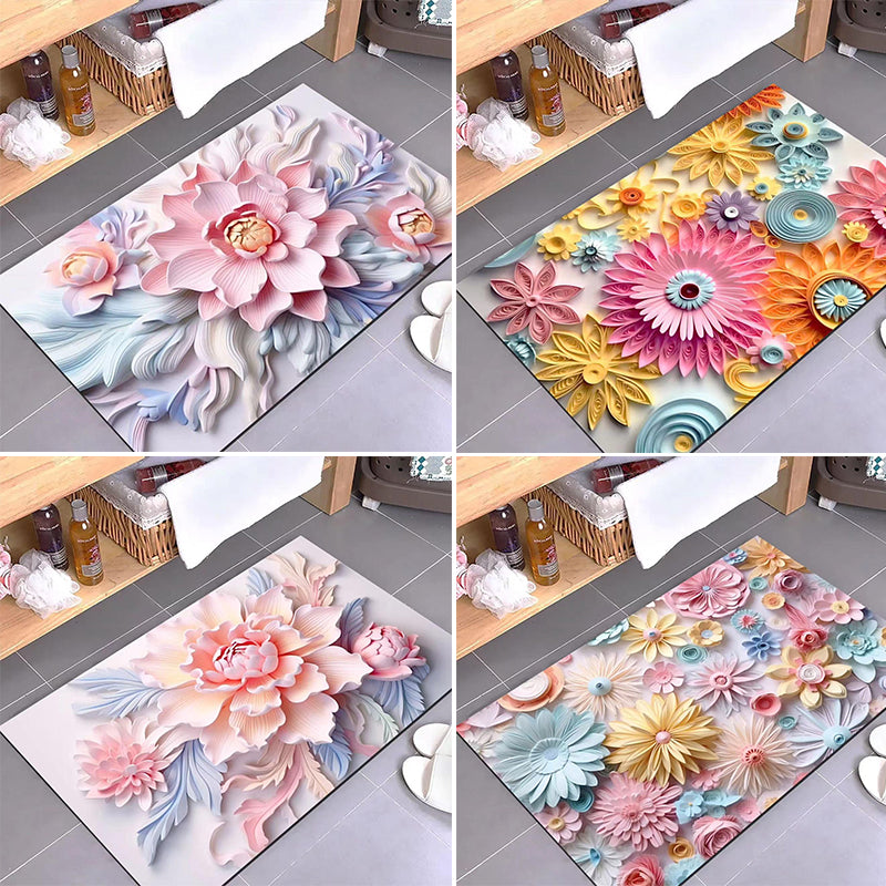 Super Absorbent Diatom Mud Bathroom Floor Mat