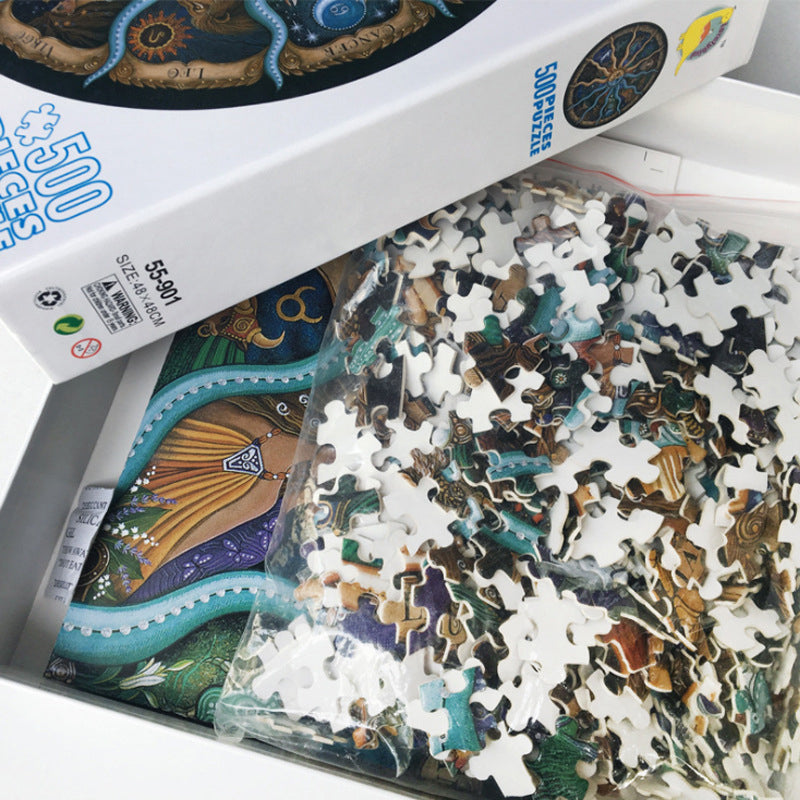 12 Constellation Jigsaw Puzzle