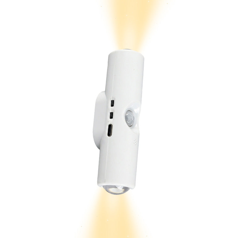 Dual-Head Cat's Eye Sensor Wall Light