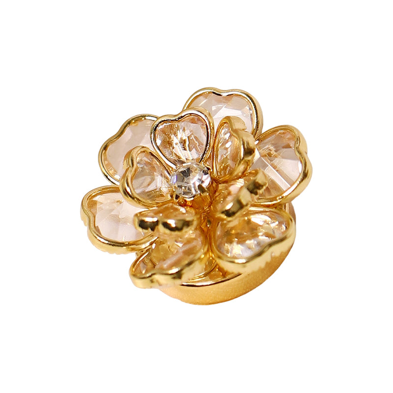 Camellia Flower Button
