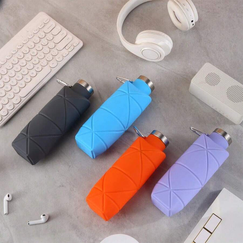 700ml Collapsible Silicone Water Bottle