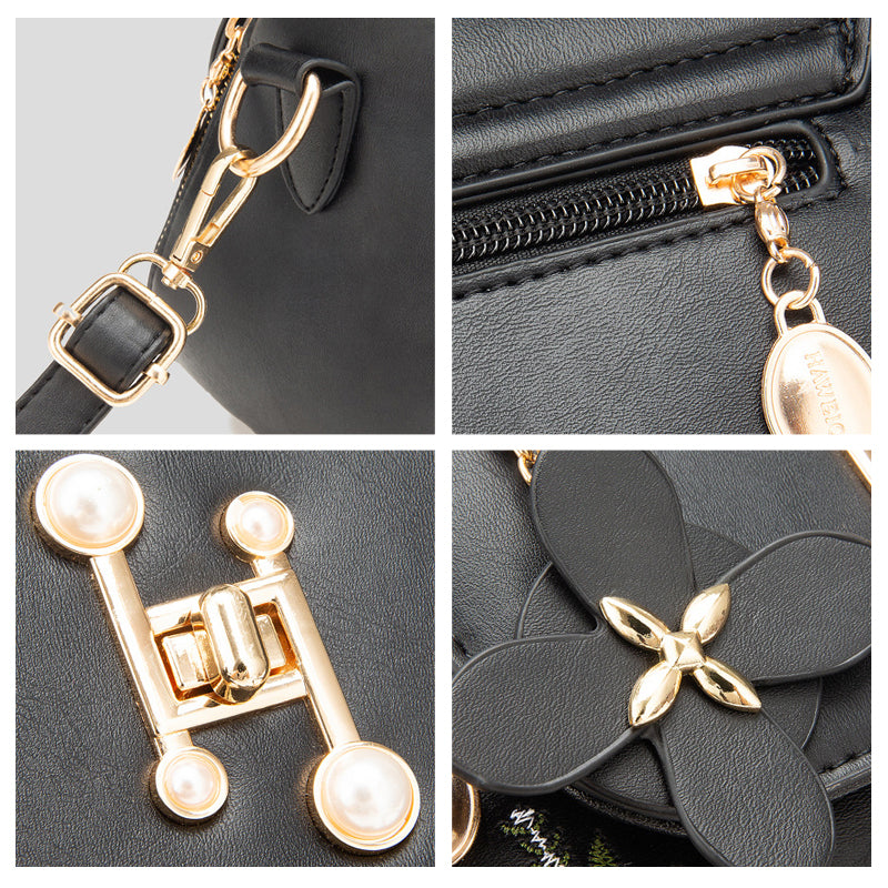 Fashion Embroidered Bucket Bag