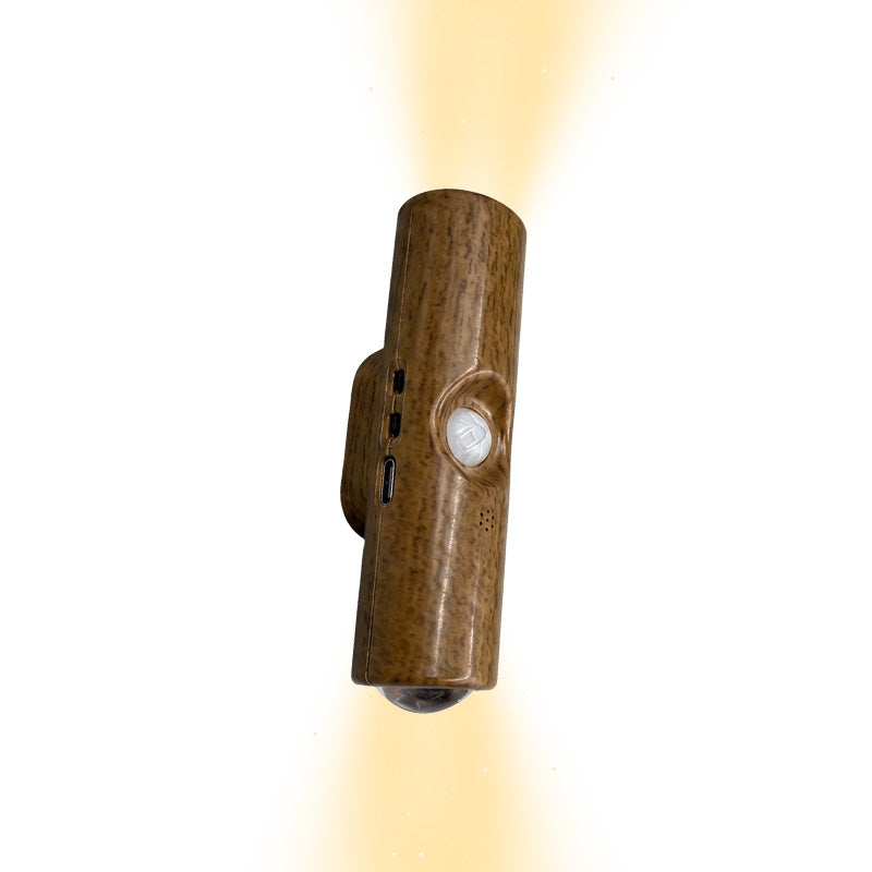 Dual-Head Cat's Eye Sensor Wall Light