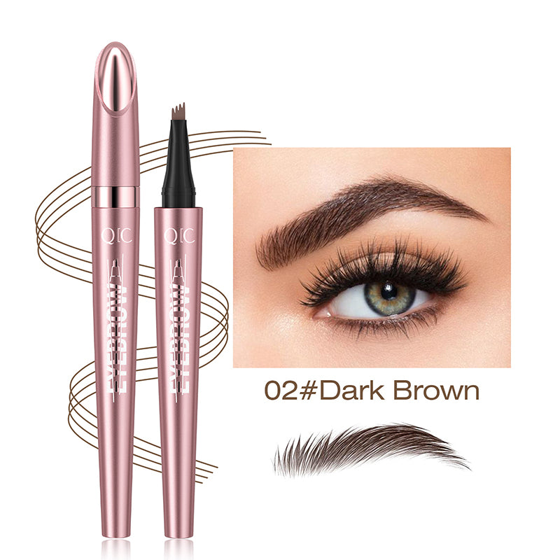 Four-claw liquid eyebrow pencil
