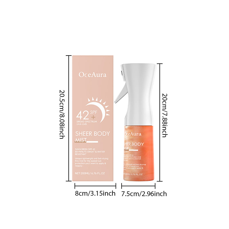Sheer Body Mist Sunscreen