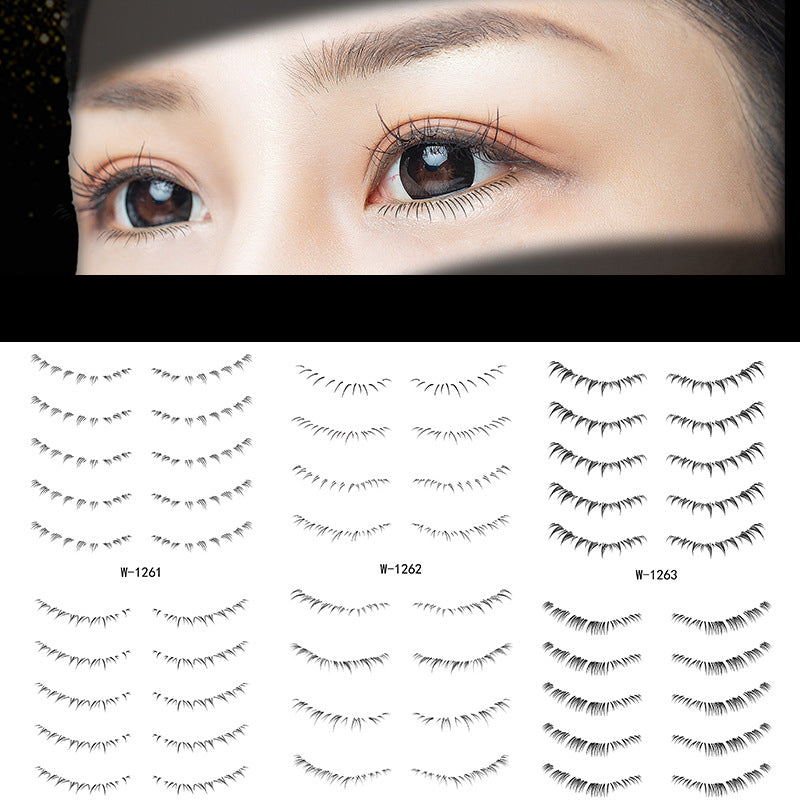 Lower Eyelash Tattoo Sticker Set