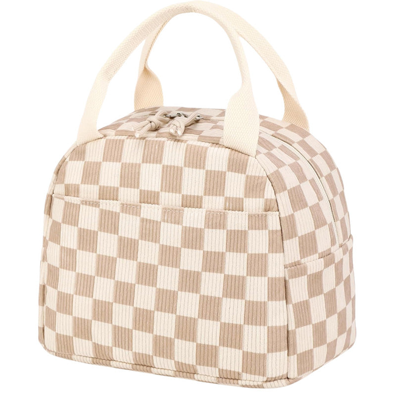 Corduroy Printed Tote Lunch Bag