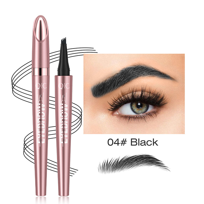 Four-claw liquid eyebrow pencil