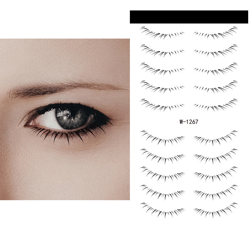 Lower Eyelash Tattoo Sticker Set