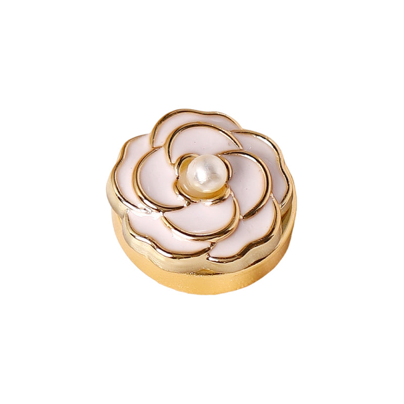 Camellia Flower Button