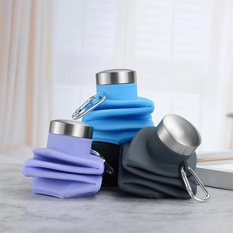 700ml Collapsible Silicone Water Bottle