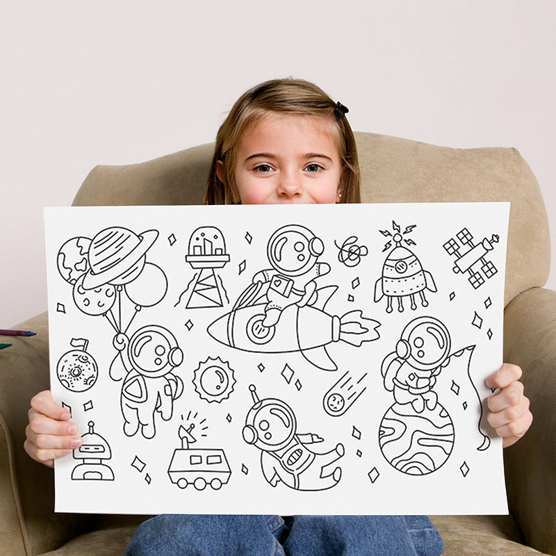 Children's Drawing Roll Coloring Paper