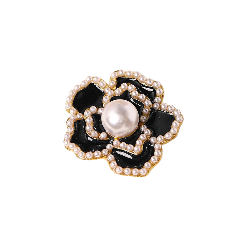 Camellia Flower Button