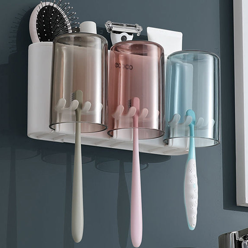 Hole-free Toothbrush Storage Rack