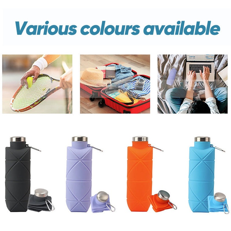 700ml Collapsible Silicone Water Bottle