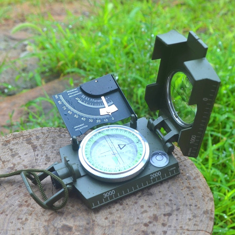 Military Grade Lensatic Sighting Compass