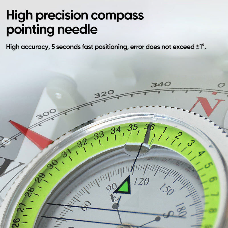 Military Grade Lensatic Sighting Compass