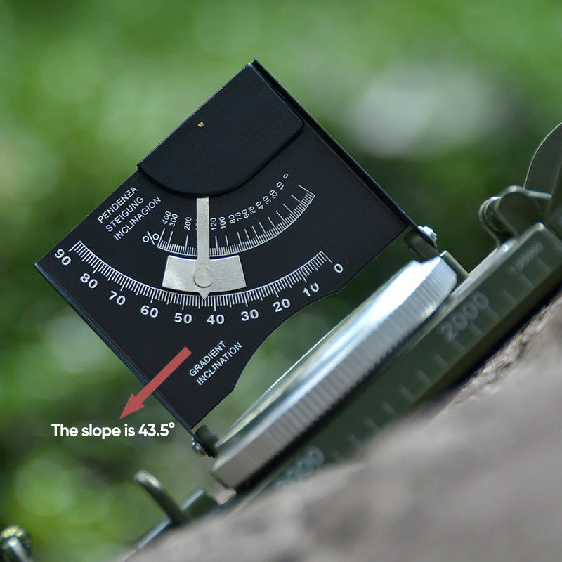 Military Grade Lensatic Sighting Compass