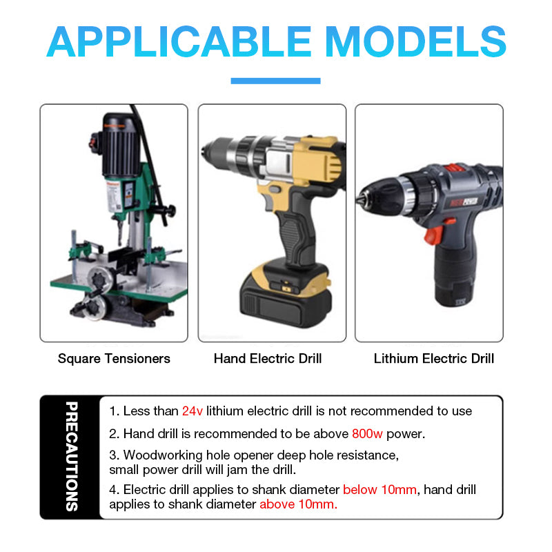 Woodworking Square Hole Drill Bits