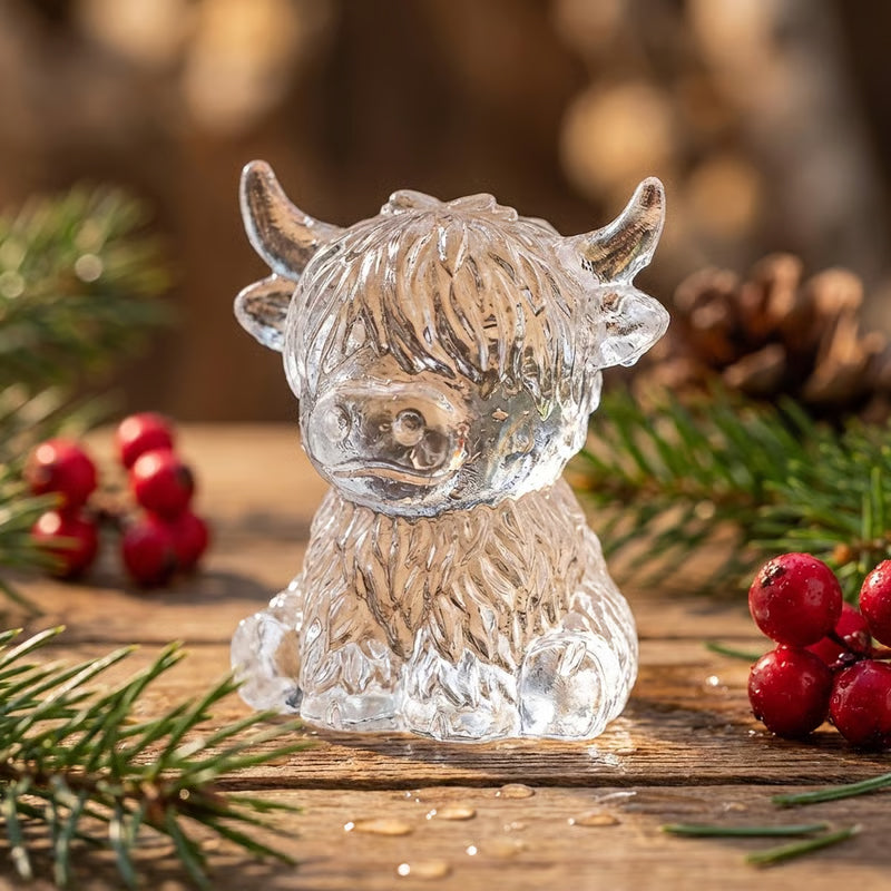 Mini Highland Cow Ice Cube Mold