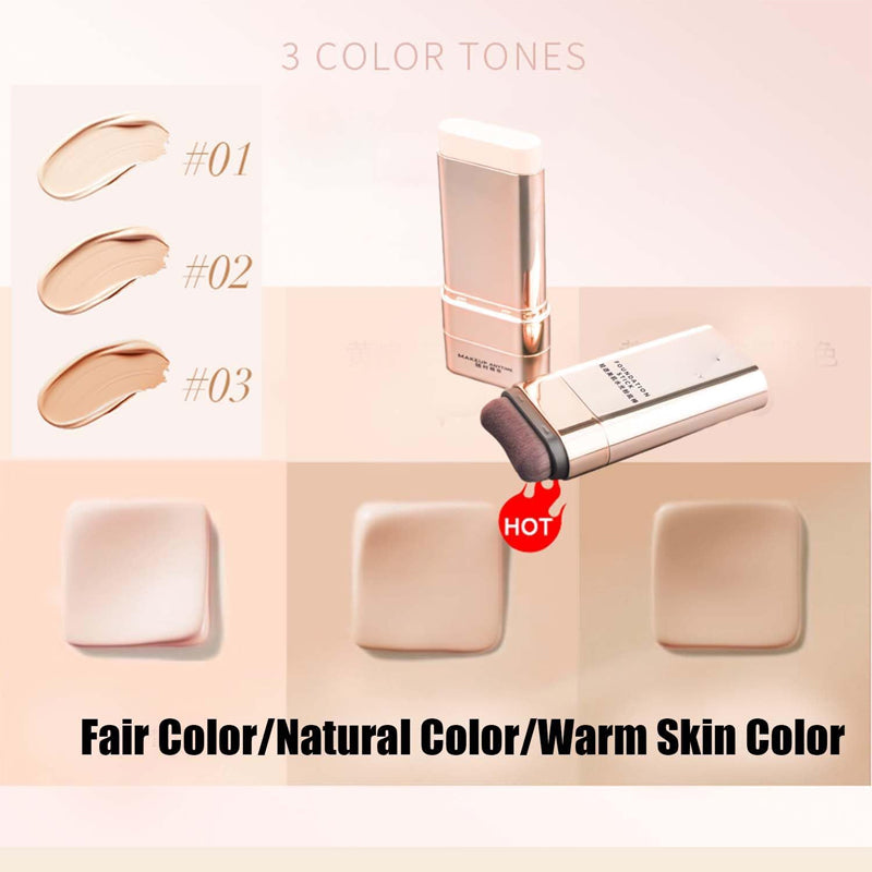 2 in 1- Luxury Anti-Wrinkle Foudation Stick